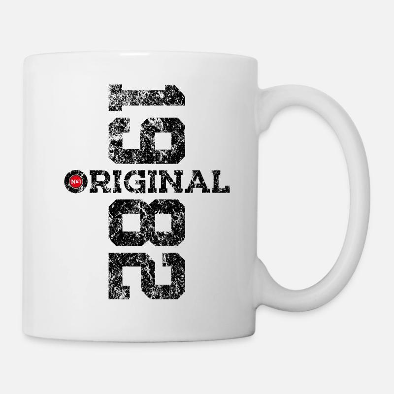 44E ANNIVERSAIRE ORIGINAL 1982 - Mug blanc - blanc
