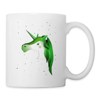 Einhorn Sternenhimmel - Tasse - Weiß - Rechts