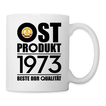 53. GEBURTSTAG OSSI OSTPRODUKT 1973 DDR - Tasse - Weiß - Rechts
