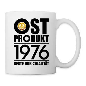 50. GEBURTSTAG OSSI OSTPRODUKT 1976 DDR - Tasse - Weiß - Rechts