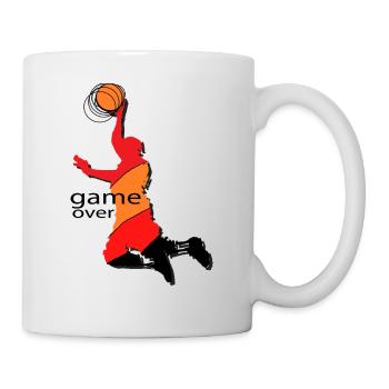 Basket - Tasse - Weiß - Rechts
