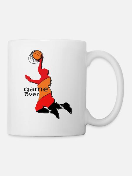 Basket - Tasse - Weiß