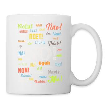 Non - Mug blanc - blanc - Droite