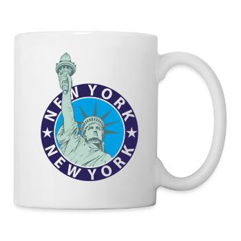 New York Statue of Liberty - Mug - white - Right