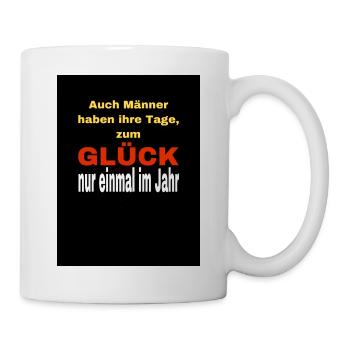 Männertag - Tasse - Weiß - Rechts