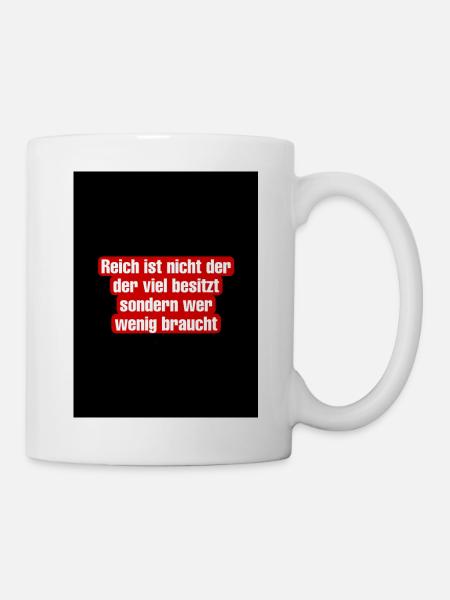 Zitat - Tasse - Weiß