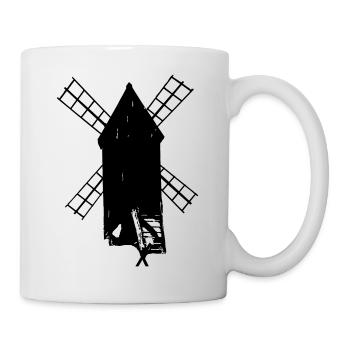 Old Windmill Oland Sweden Sverige - Mug - white - Right