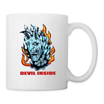 DEVIL - Tasse - Weiß - Rechts