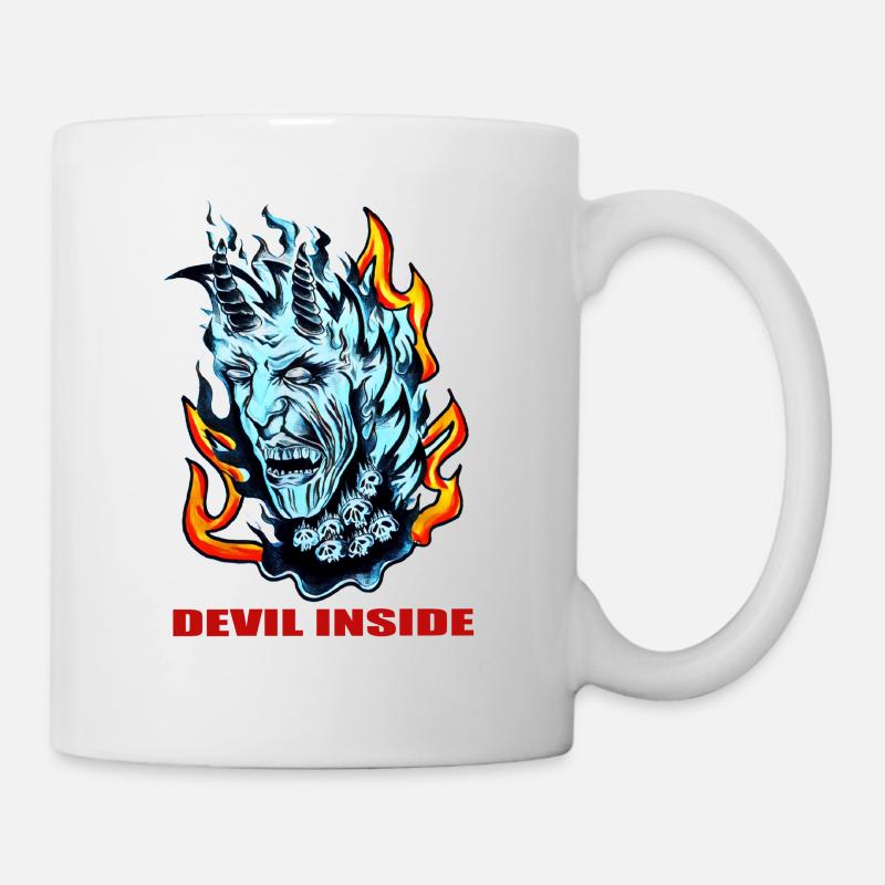 DEVIL - Tasse - Weiß