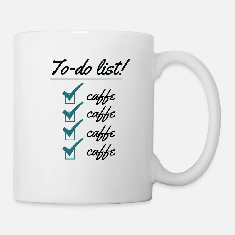 Wake up and smell the coffee - Mug - white