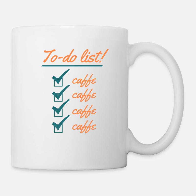 Wake up and smell the coffee - Mug - white