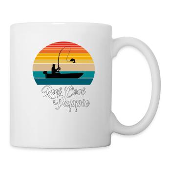 Reel Cool Pappie Fishing Gifts - Mug - white - Right