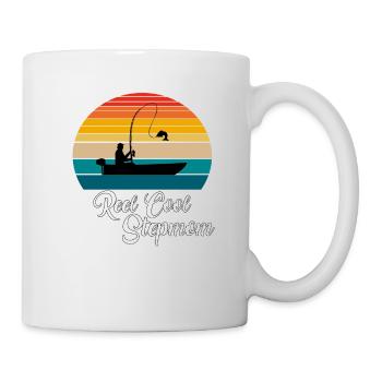 Reel Cool Stepmom Fishing Gifts - Mug - white - Right