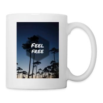 Feel free - Mug - white - Right