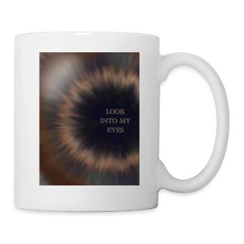 Look into My Eyes - Tasse - Weiß - Rechts