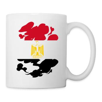 Egypt Flag Hurghada Africa Egyptian Flag - Mug - white - Right