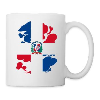 Dominican Republic Flag Dom Rep Flag Trip - Mug - white - Right