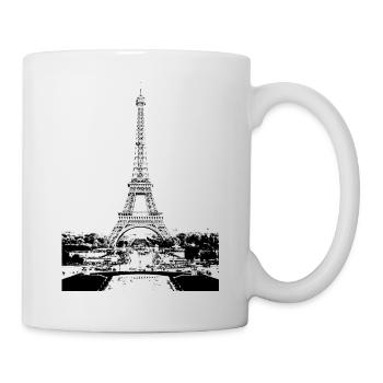 Paris. - Tasse - Weiß - Rechts