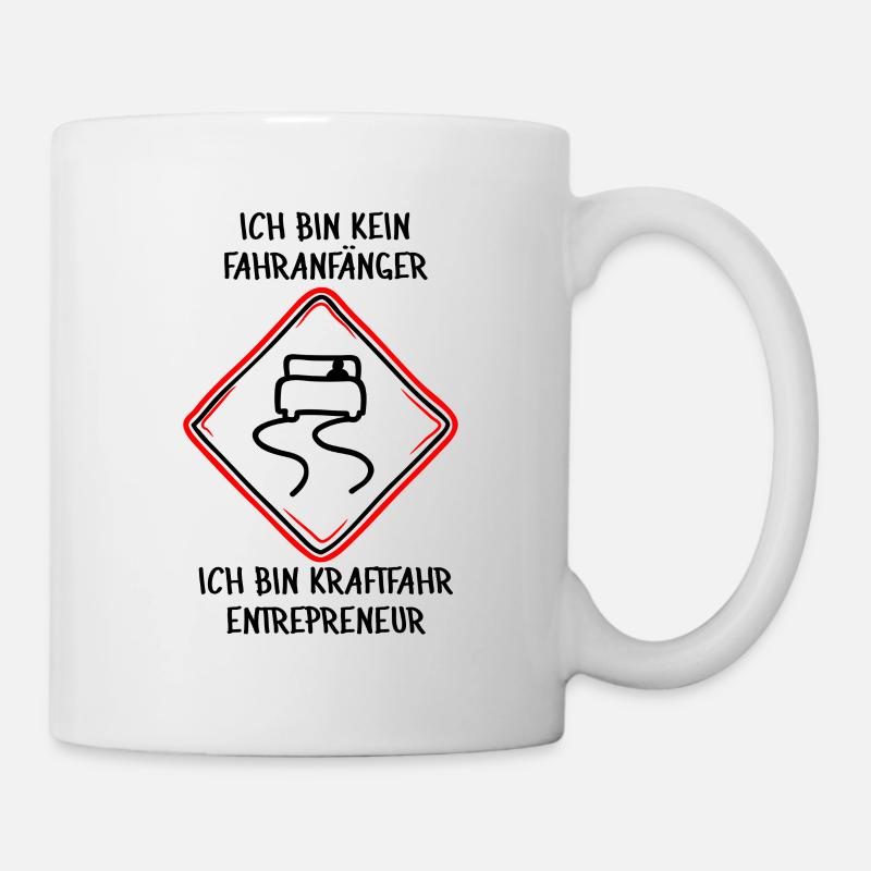 Kraftfahr-Entrepreneur - Tasse - Weiß