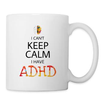 ADHS - Tasse - Weiß - Rechts