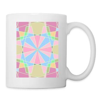Regenbogen - Tasse - Weiß - Rechts