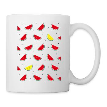 Wassermelone - Tasse - Weiß - Rechts