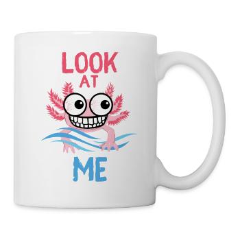 Axlotl - REGARDE-MOI - Mug blanc - blanc - Droite