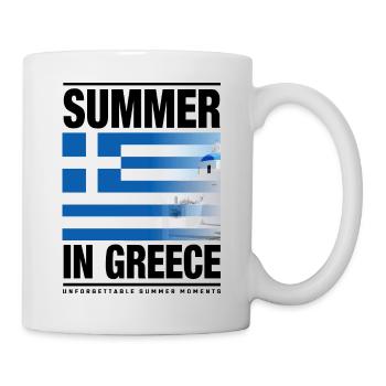 Summer in Greece 2 - Tasse - Weiß - Rechts