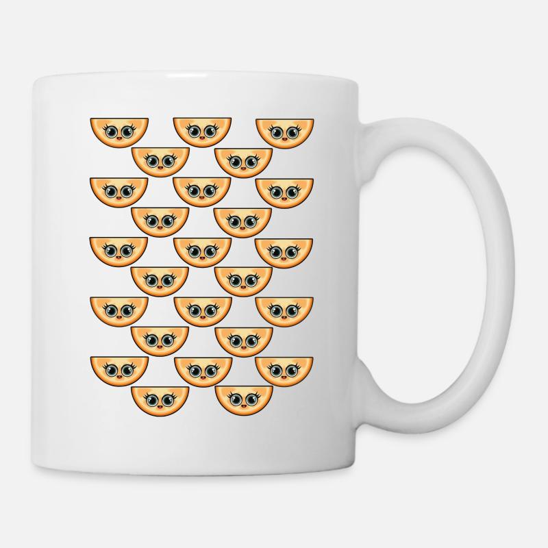Orla-Orangen - Tasse - Weiß