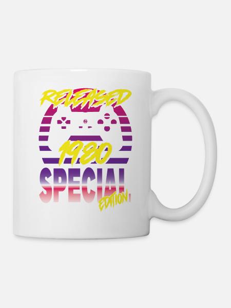 Released 1980 - Tasse - Weiß