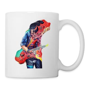 Demon Guitarist - Mug - white - Right