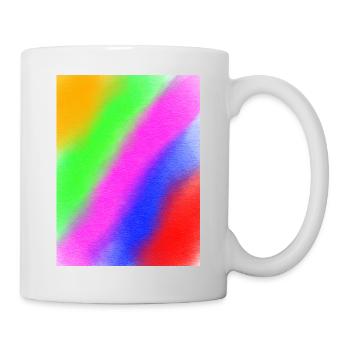 Peace and love - Tasse - Weiß - Rechts