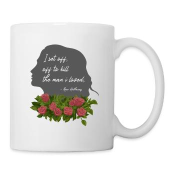 Rose Hathaway Zitat Vampire Academy Richelle Mead - Tasse - Weiß - Rechts