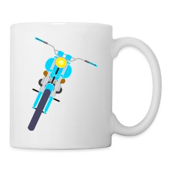 moped - Tasse - Weiß - Rechts