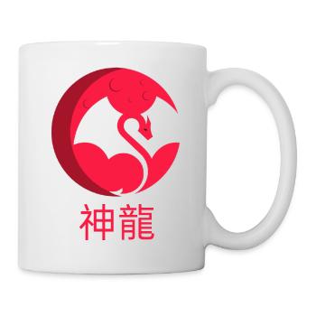 Dragon - Mug blanc - blanc - Droite