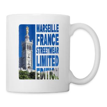 Marseille France City Skyline Home Love - Mug - white - Right