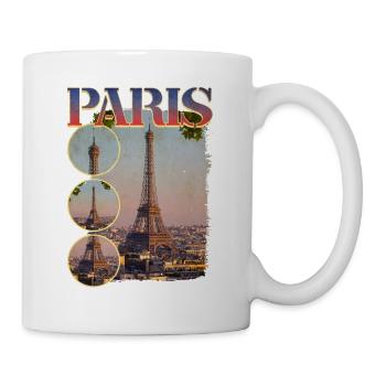 Paris France City Skyline Home Love - Mug - white - Right