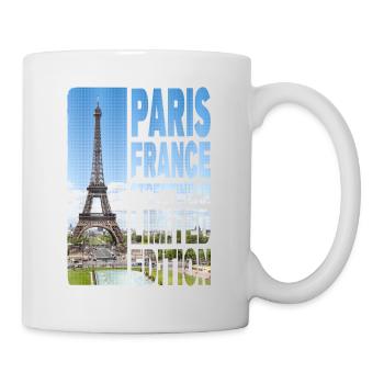 Paris France Ville Skyline Accueil Amour - Mug blanc - blanc - Droite