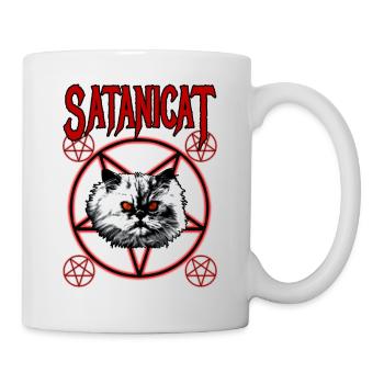SATANICAT - Mug - white - Right