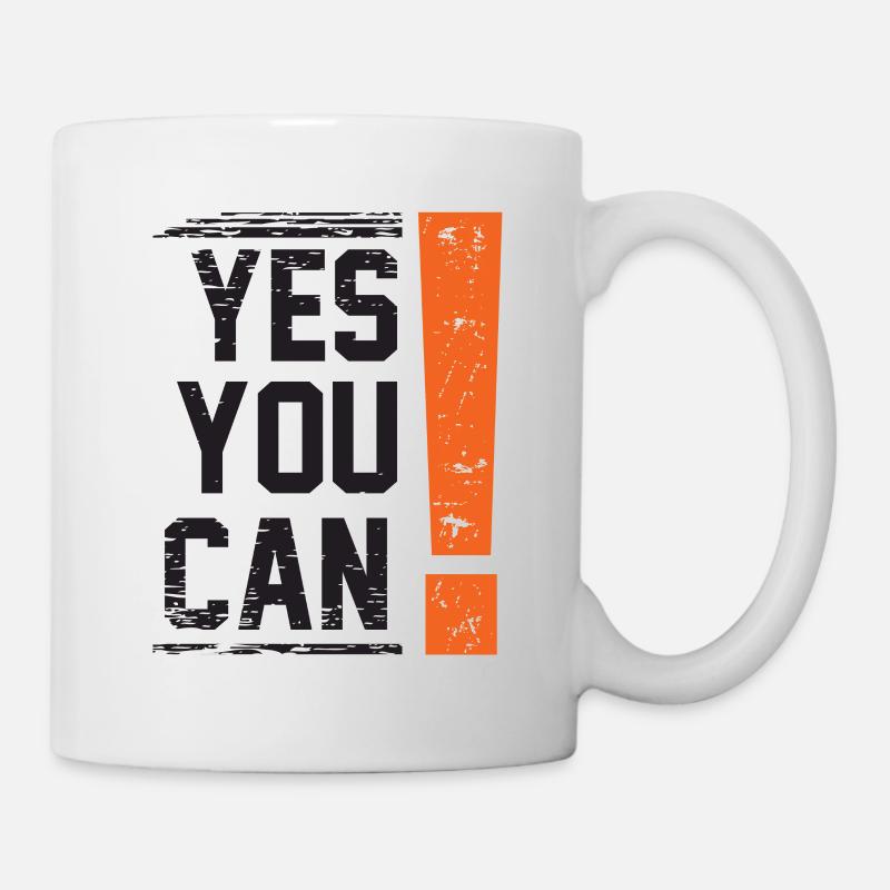 YesYouCan - Mug - white