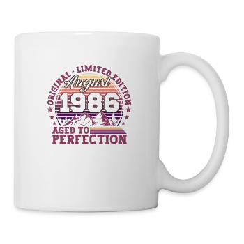 Original Août 1986 36th Birthday Fun Gift - Mug blanc - blanc - Droite