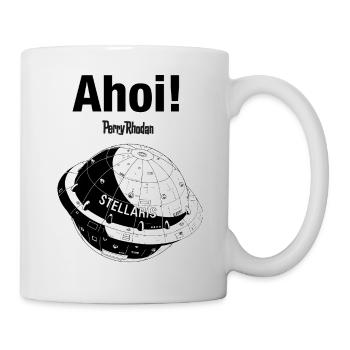 PERRY RHODAN Ahoi schwarz STELLARIS - Tasse - Weiß - Rechts