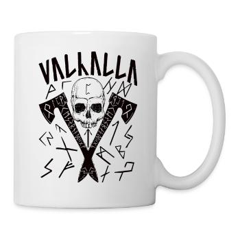 Valhalla Runes - Tasse - Weiß - Rechts
