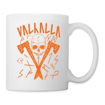 Valhalla Runes - Tasse - Weiß - Rechts