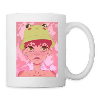 Frog hat - Mug - white - Right