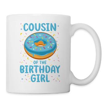Cousin de l’enfant d’anniversaire - Mug blanc - blanc - Droite