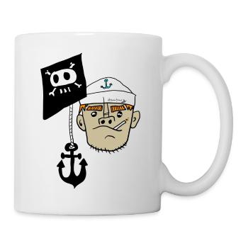 Matrose Hamburg - Tasse - Weiß - Rechts