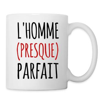 l'homme presque parfait - Mug blanc - blanc - Droite