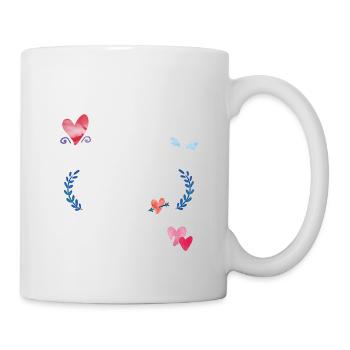 She Has Fire In Her Soul And Grace In Her Heart - Mug - white - Right