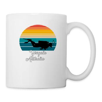Yongala Australie Plongée - Mug blanc - blanc - Droite